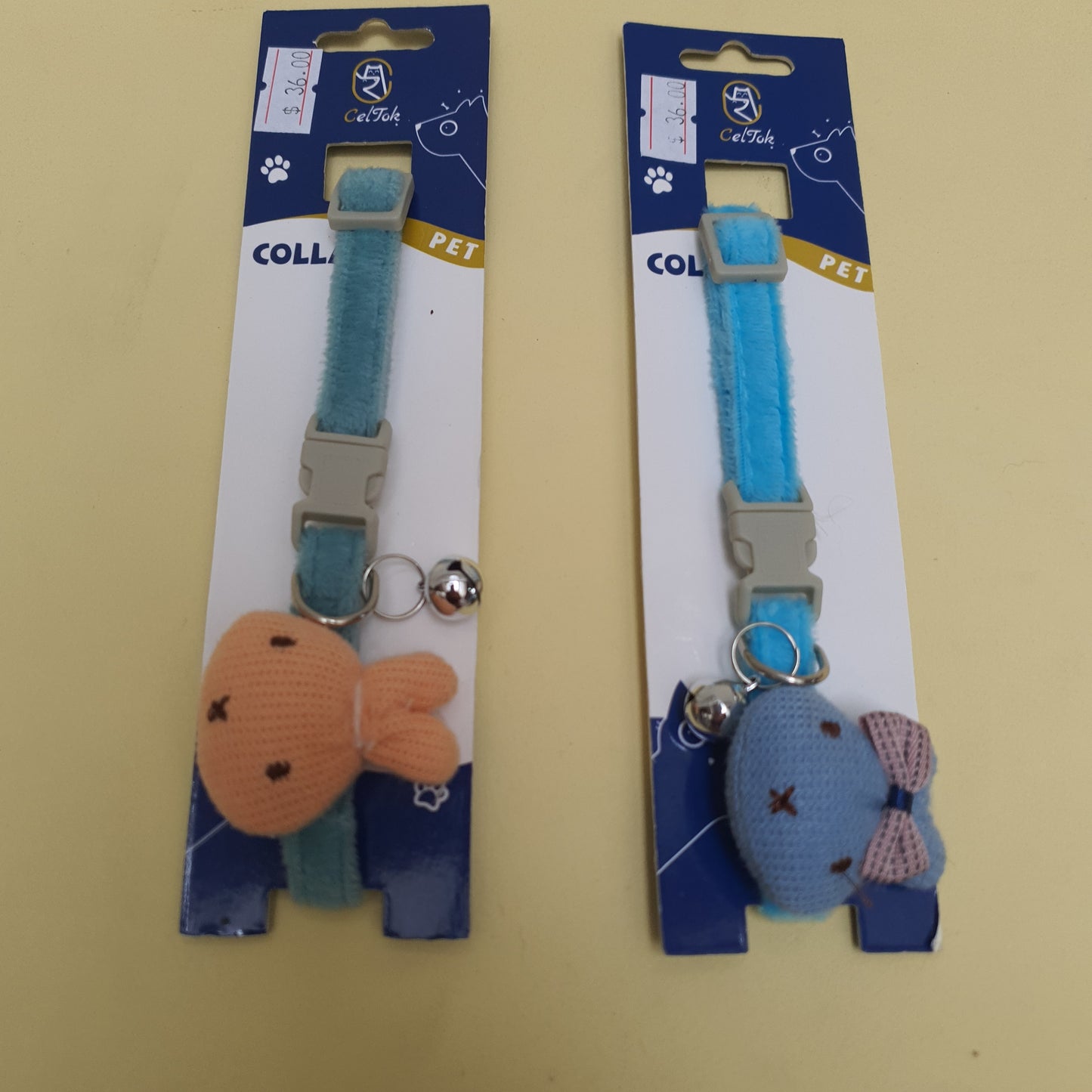 Collar peluche conejito celtok
