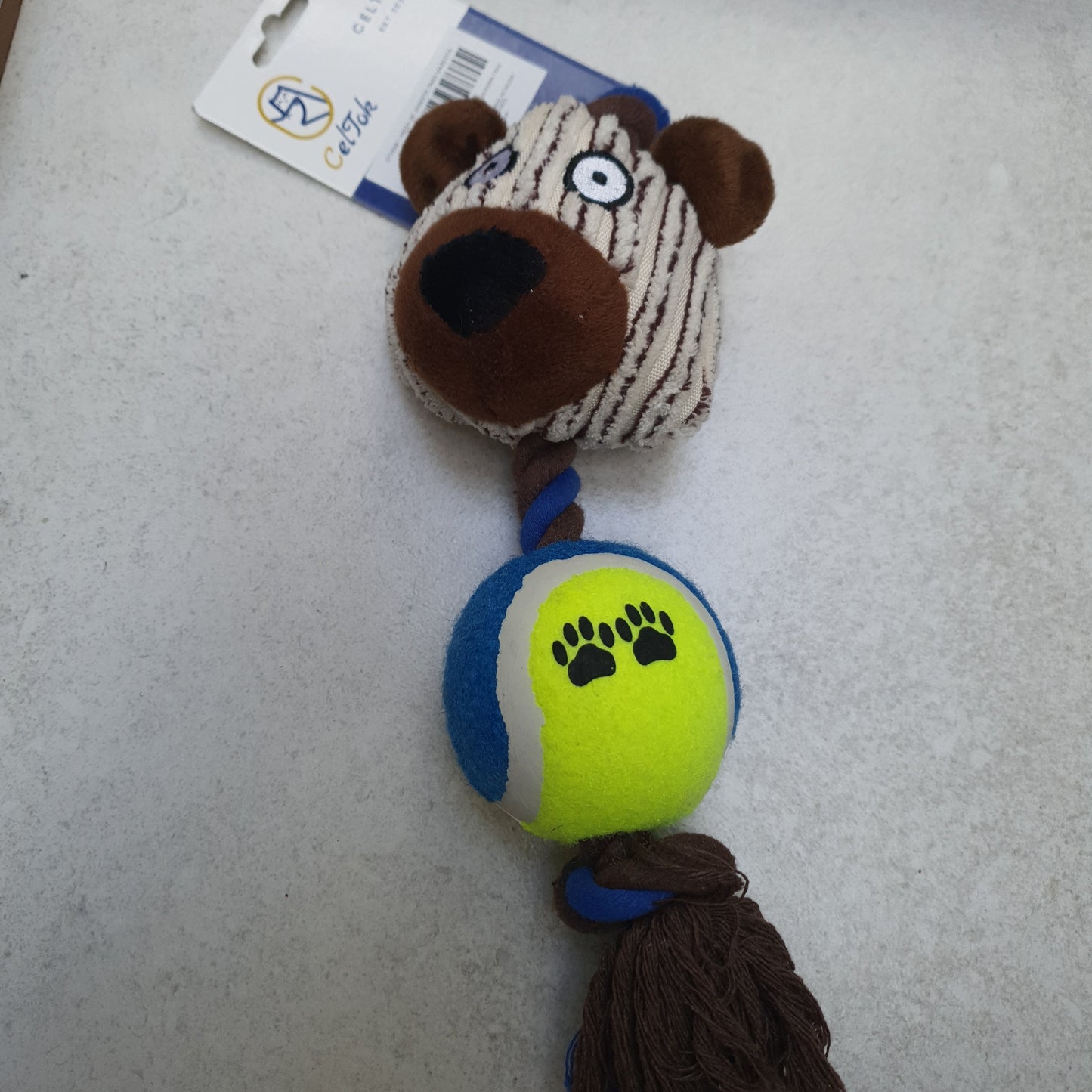 Peluche con pelota Celtok