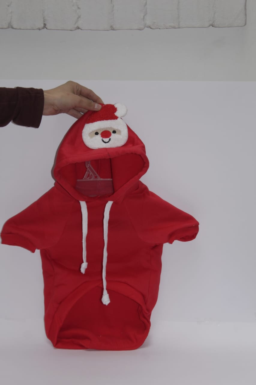 Ropa navideña para mascota (santa)
