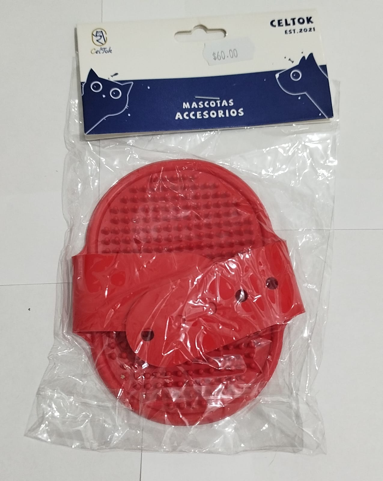 CEPILLO DE MANO PARA MASCOTA