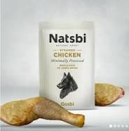 Natsbi alimento húmedo pollo