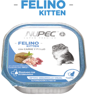 Nupec alimento húmedo kitten