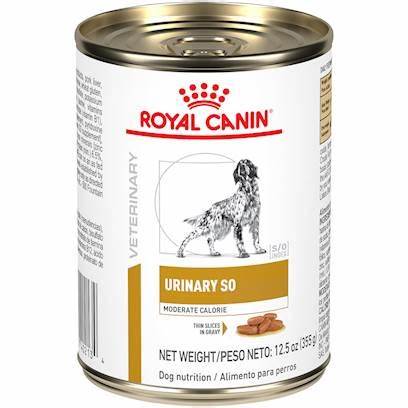 Lata Royal Canin Urinary SO CALORIAS MODERADAS 355 g | Alimento Húmedo