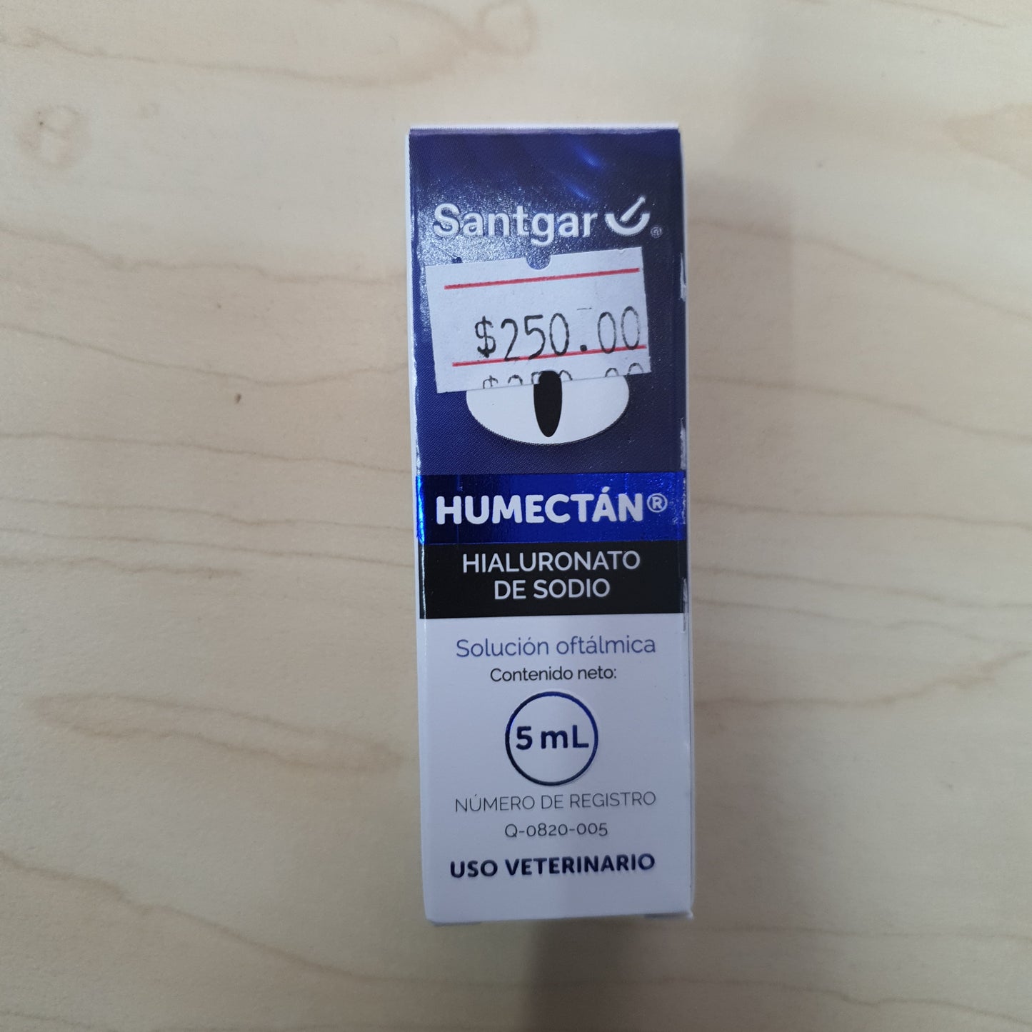 Humectan colirio oftalmico 5 ml Santgard