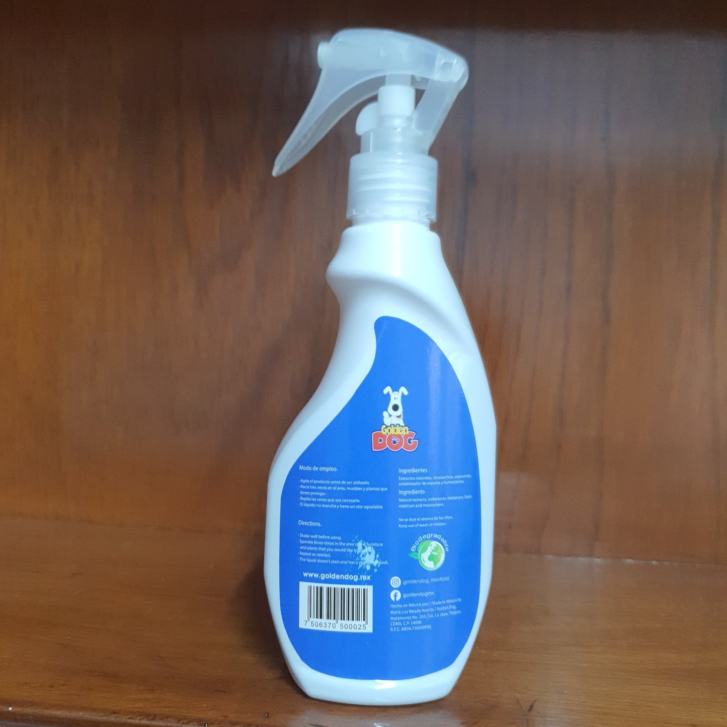 Repelente golden dog 250ml