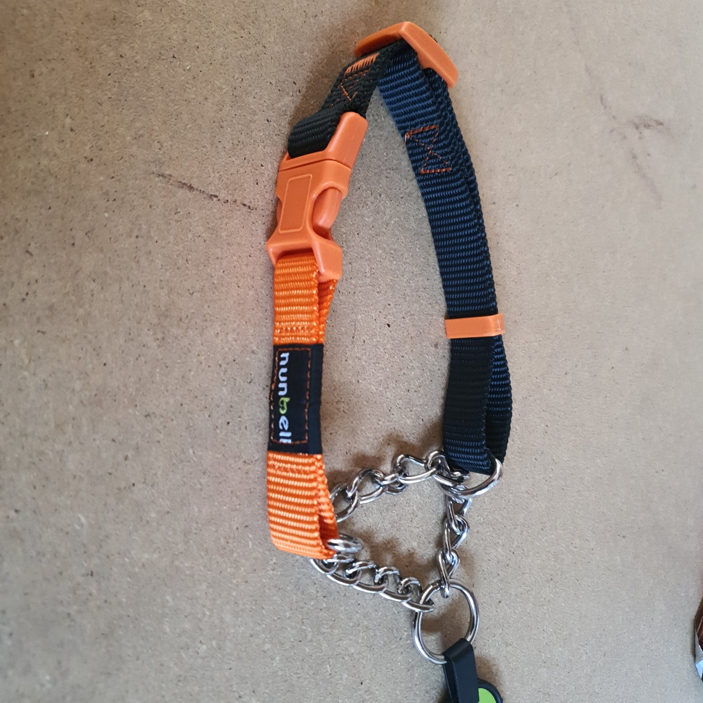 Collar nunbell mediano naranja
