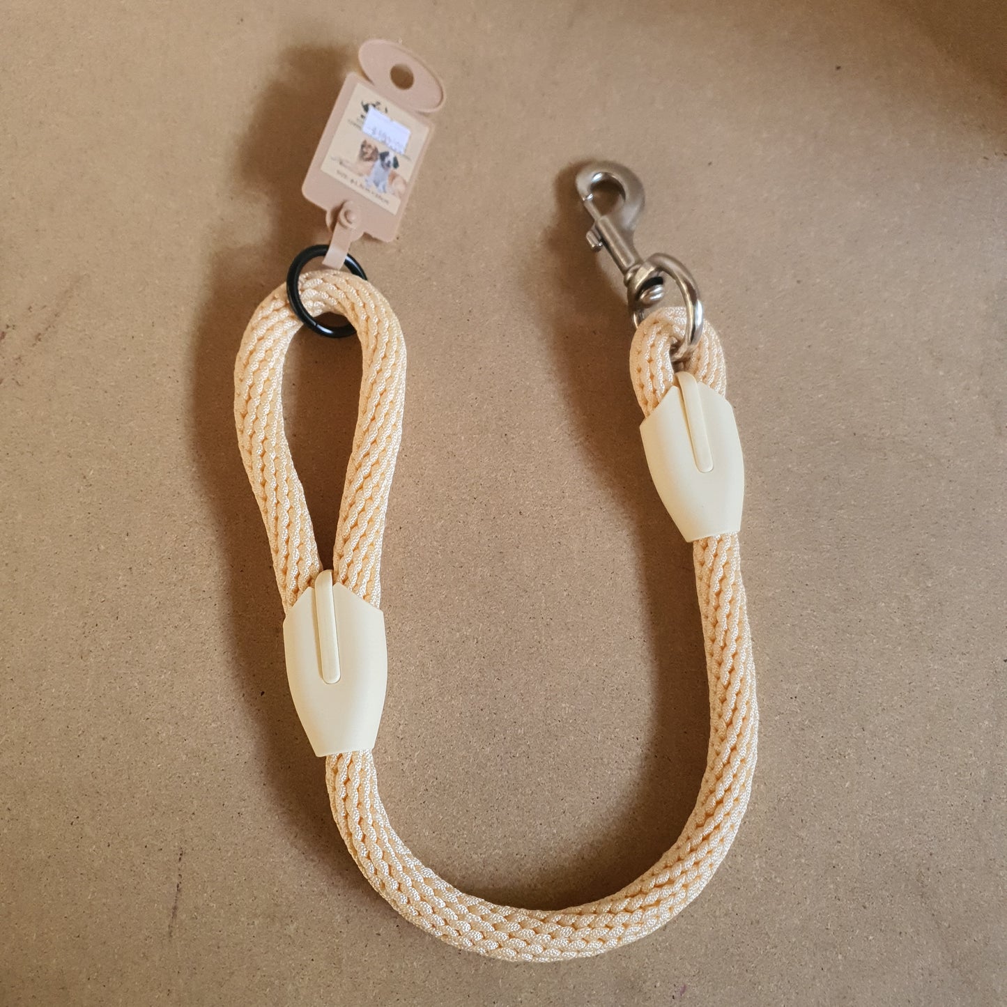 Correa dorada 60cm con aro porta bolsas