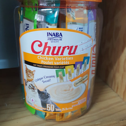 Churu premio para gato costo por cada tubo de 14 gr