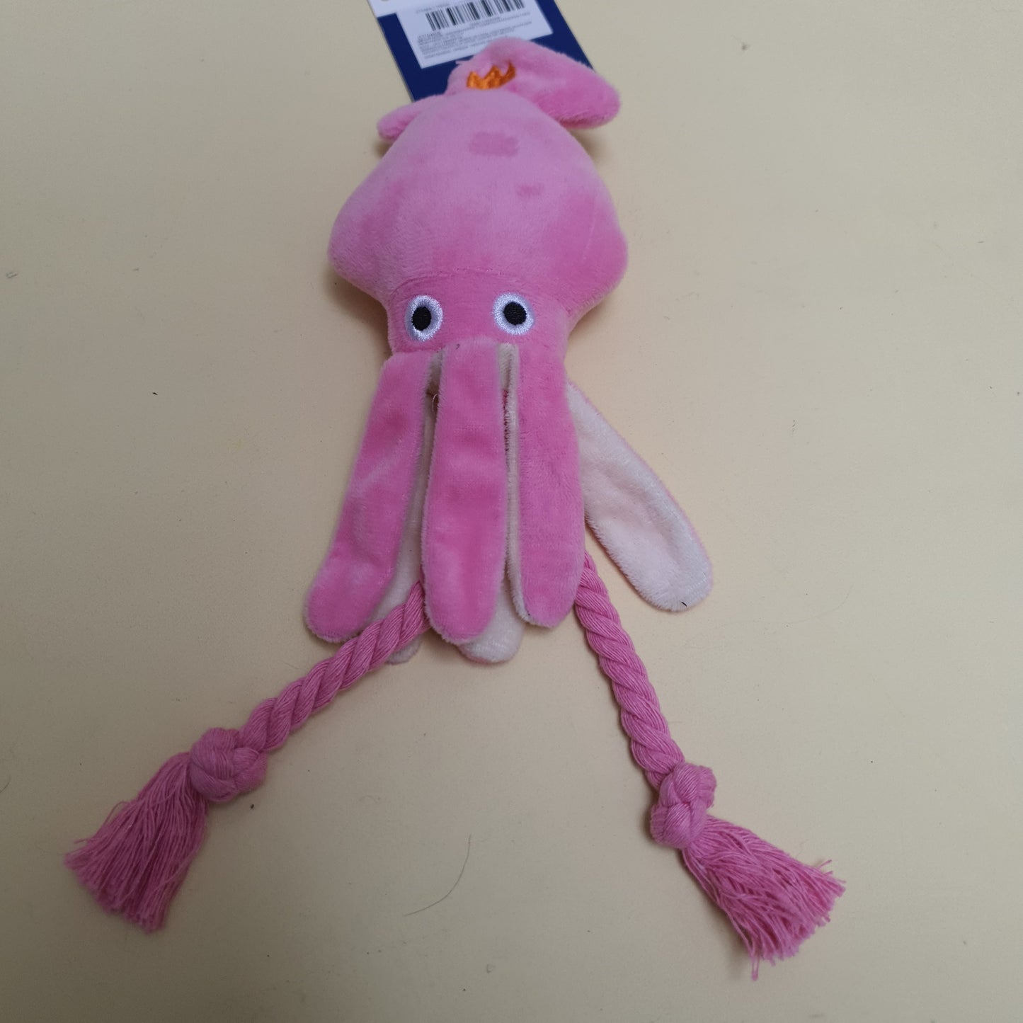 Juguete para perro calamar