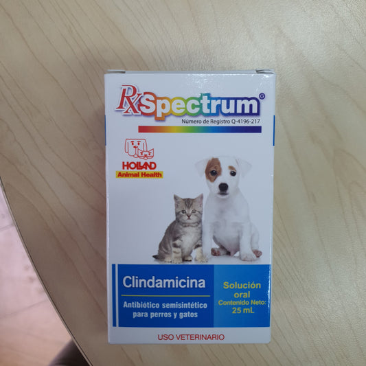 rx spectrum clindamicina suspension