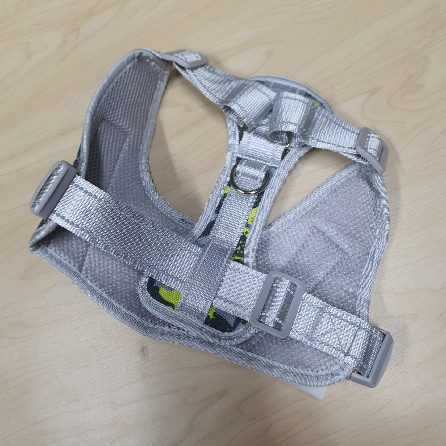 Pechera para perro verde militar de asistencia