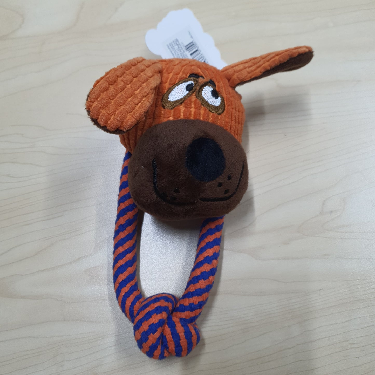 Juguete para perro chen cabeza de perro con cuerda