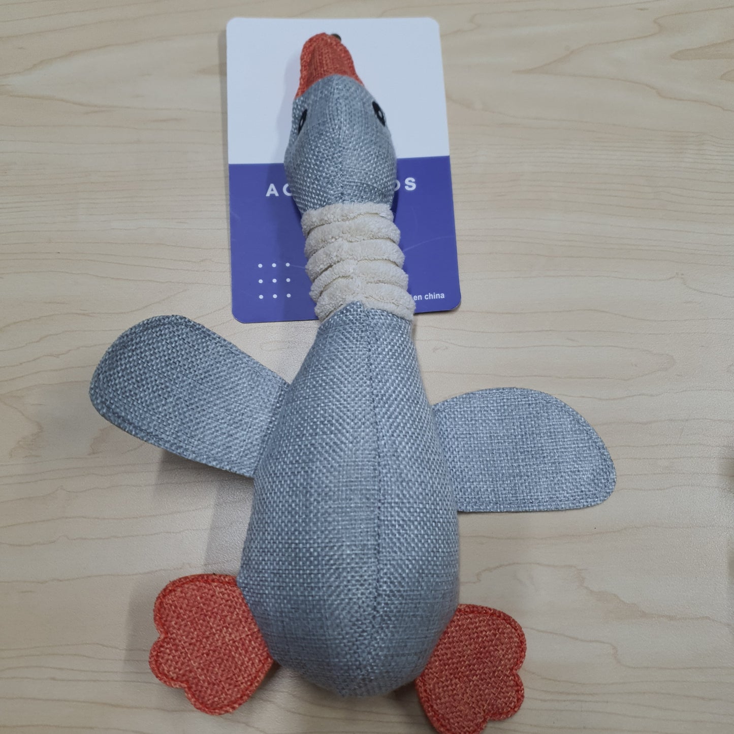 Juguete para mascota pato celtok