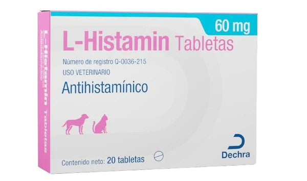 l-histamin caja 20 tabletas