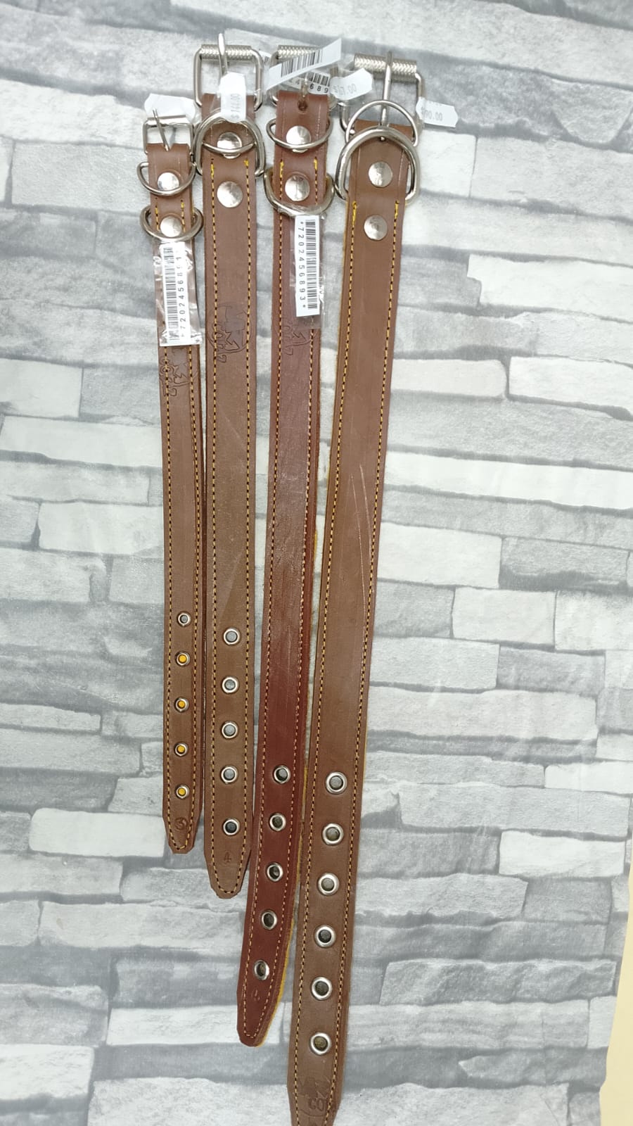 COLLAR DE PIEL LISO CON FORRO