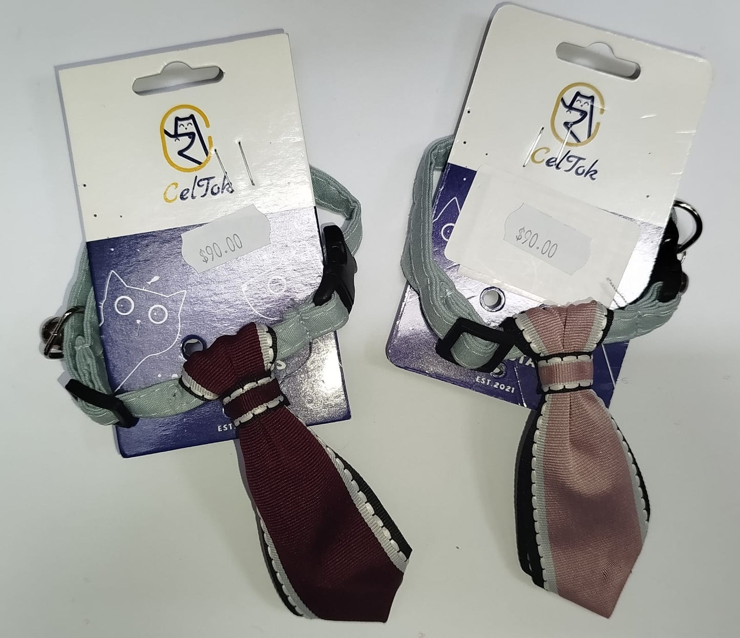 collar corbata para mascota