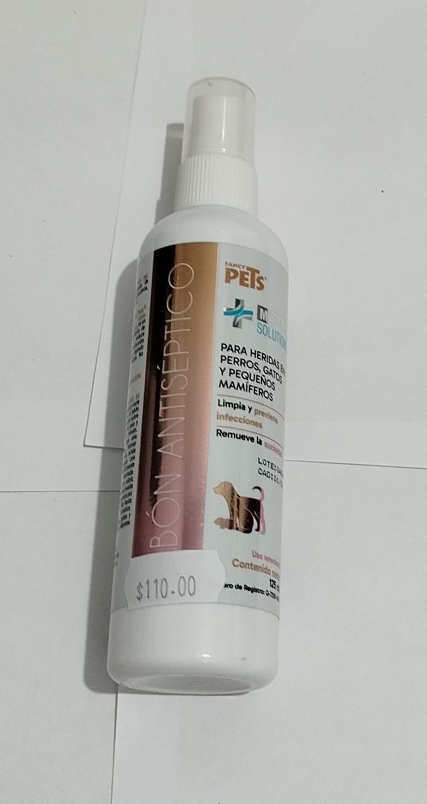 JABÓN ANTISEPTICO FANCY PET´S