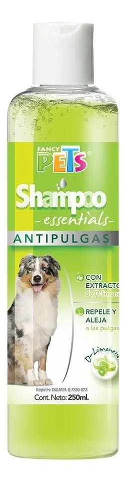 Shampoo essentials antipulgas
