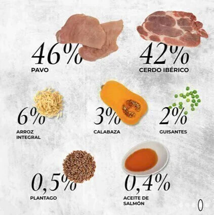 Natsbi alimento húmedo pescado