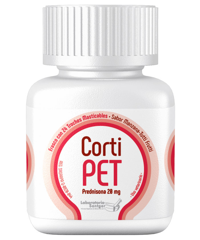 cortipet m 20 mg caja