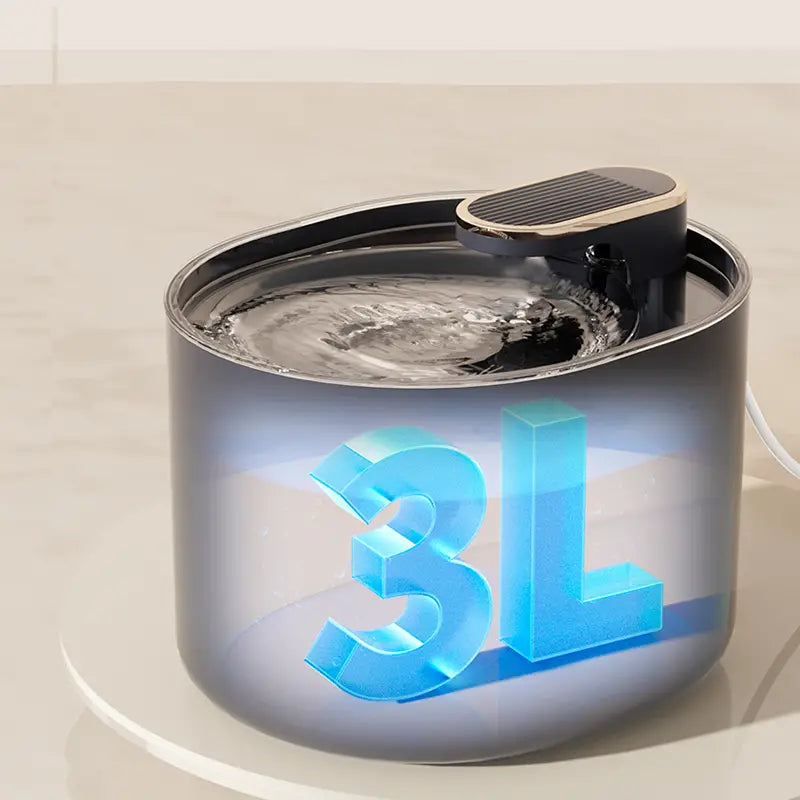 fuente de agua para gato, bebedero 3L