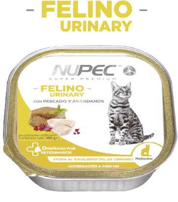 Nupec alimento húmedo urinary felino