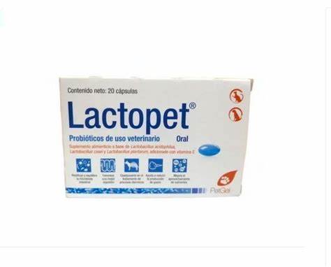 lactopet 20 capsulas