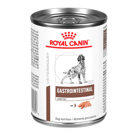 Lata Royal Canin Gastrointestinal Low Fat | 390 g | Alimento Húmedo