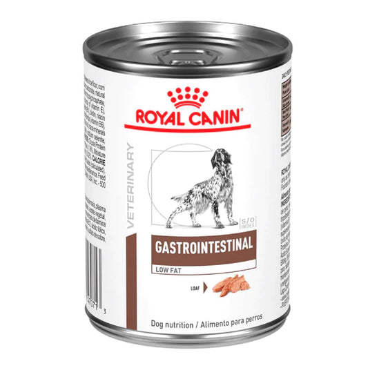 Lata Royal Canin Gastrointestinal Low Fat | 390 g | Alimento Húmedo