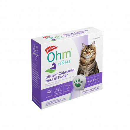OHM HOME GATO. Difusor calmante para el hogar.