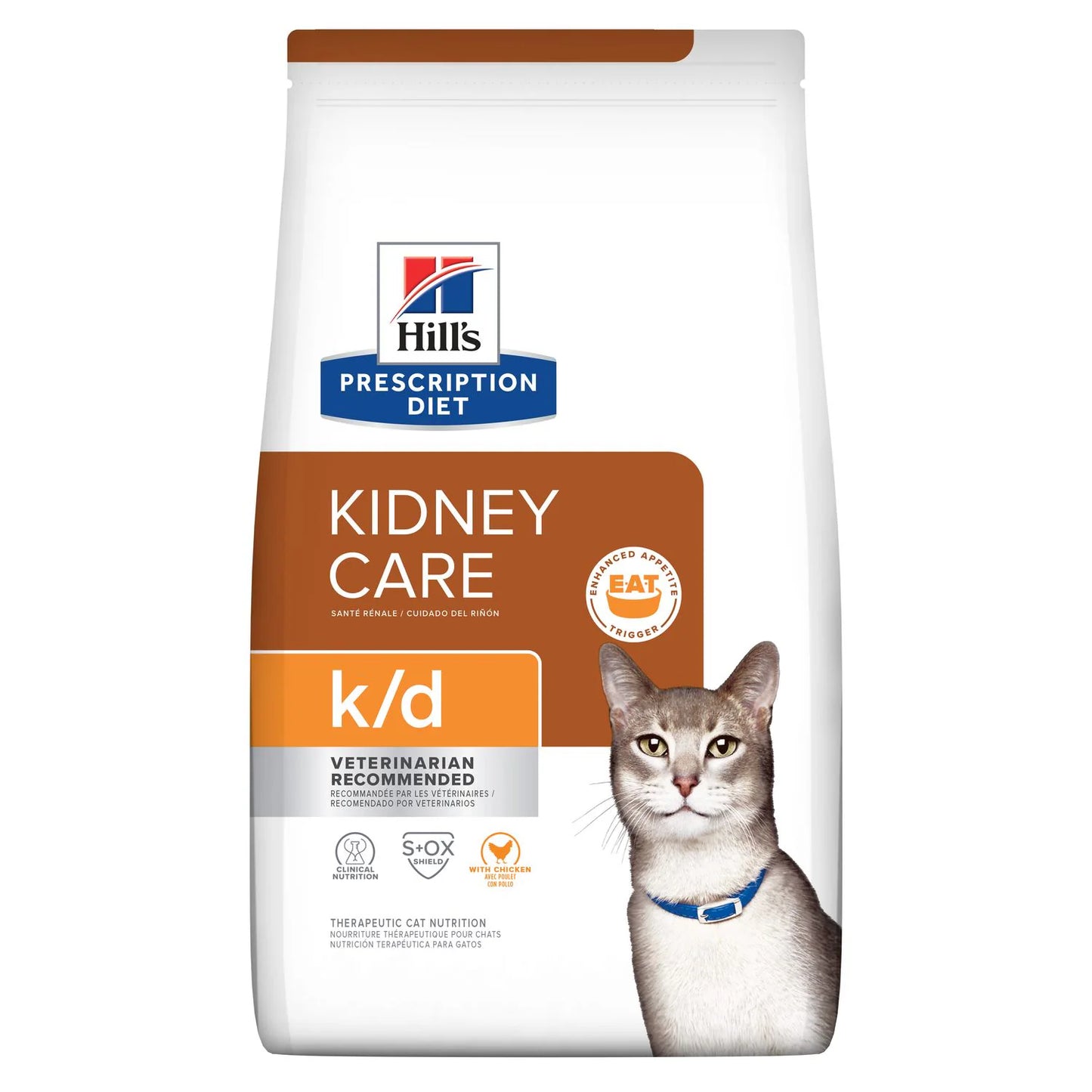 hills k/d gato alimento seco 3.85 kg
