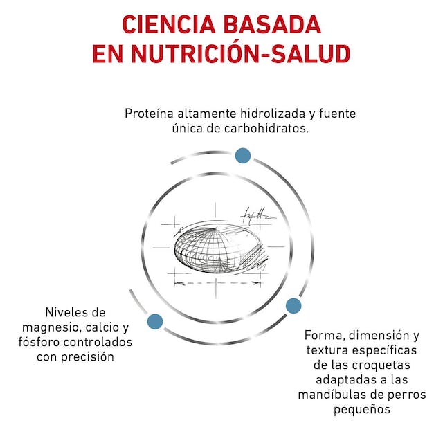 Royal Canin Prescripción Alimento Seco Proteína Hidrolizada small dog  4kg
