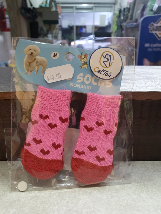 calcetines antiderrapantes para perro