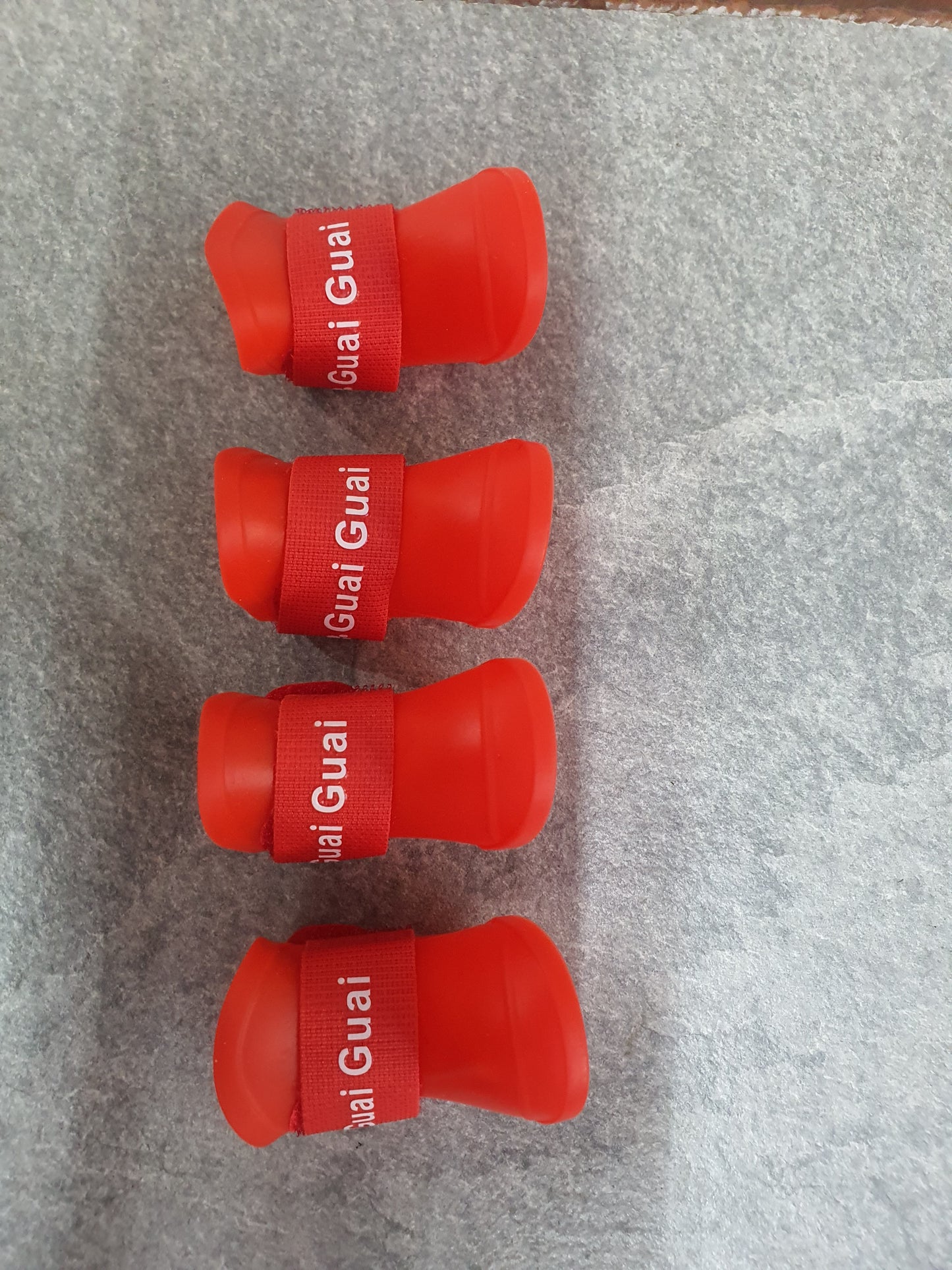 Botitas de silicón para perro